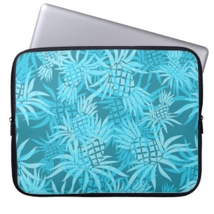 Pineapple Collage Hawaiian Neoprene Wetsuit Laptop Sleeve
