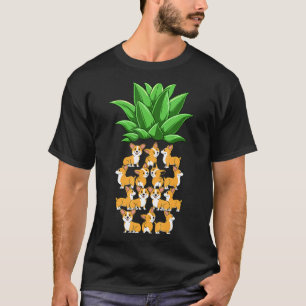 Pineapple Corgis Pineapple Shape Corgis Corgis Own T-Shirt