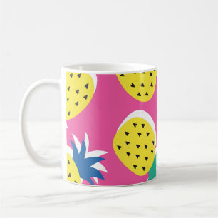 Pineapple Crazy Colours: Childish Pop-Art. Coffee Mug