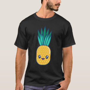 Pineapple Cute Tropical Fruit Summer Beach T-Shirt