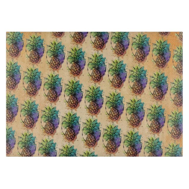 Pineapple Cutting Board (Front)