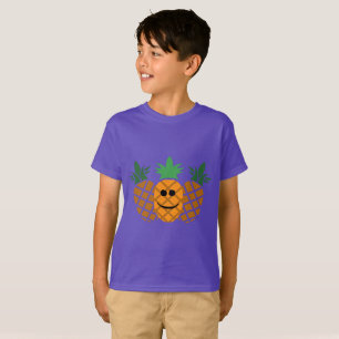 Pineapple Design - Kids' Hanes TAGLESS® T-Shirt