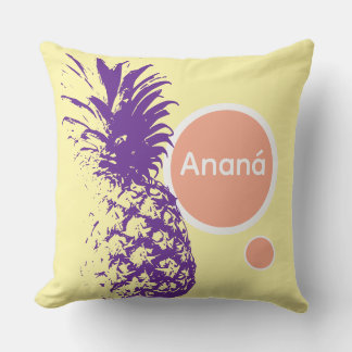 Pineapple design pillow colors