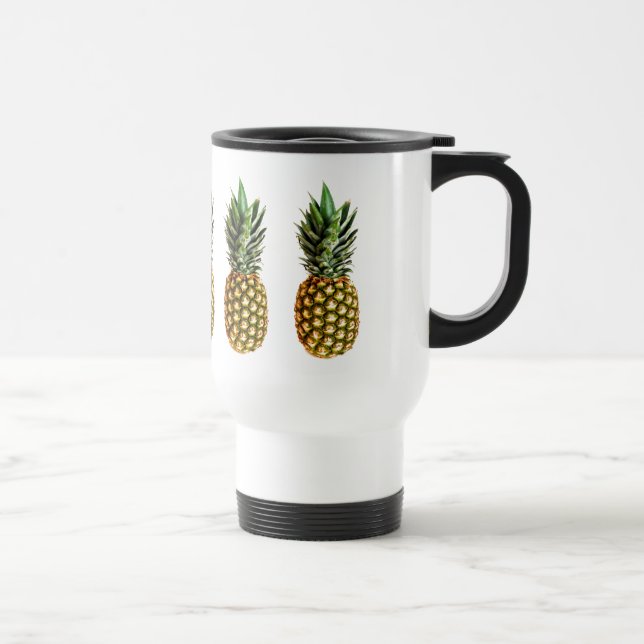 Pineapple design travel mug (Right)