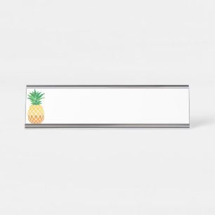Pineapple Desk Name Plate
