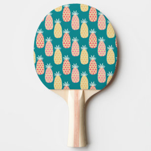 Pineapple Doodle Pattern Ping Pong Paddle