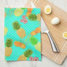 Pineapple Dots Teal