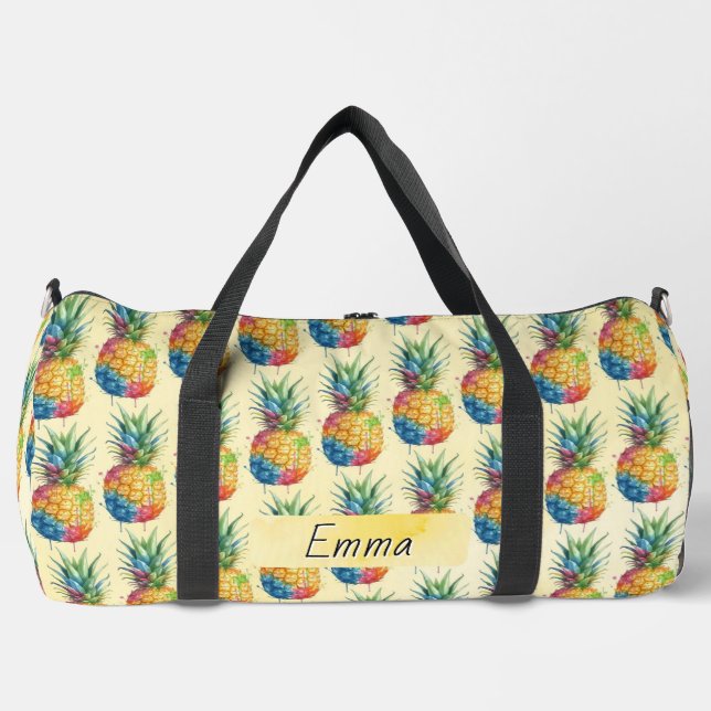 Pineapple Duffle Bag (Front)