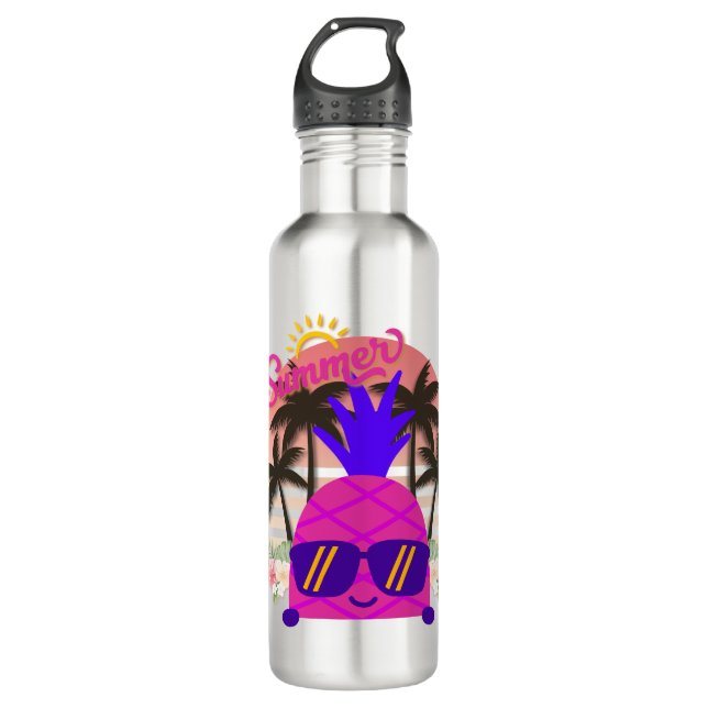 Pineapple Enjoy the Summer 710 Ml Water Bottle (Front)