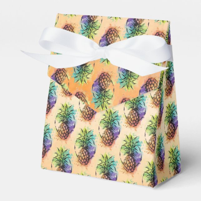 Pineapple Favor Box (Front Side)