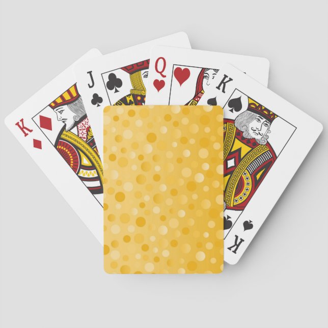 Pineapple Fizz playing cards vertical (Back)