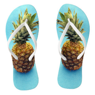 Pineapple Flip Flops