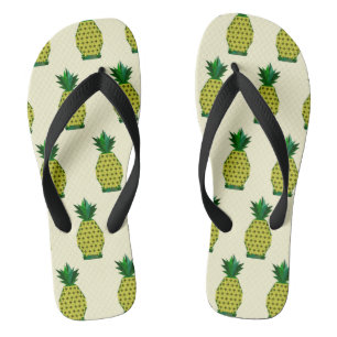 Pineapple Flip Flops