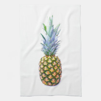 Pineapple Fruit Beach Dessert Colourful Tropical Kitchen Towel