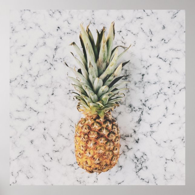Pineapple Fruit Photo Poster (Front)