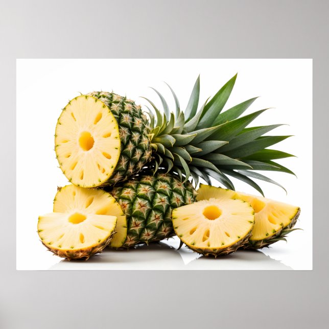 Pineapple fruit poster (Front)