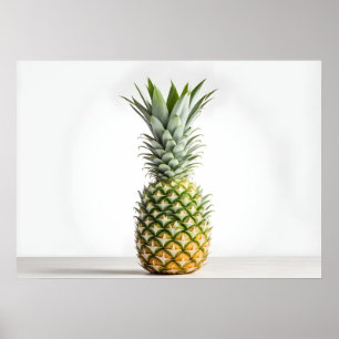 Pineapple fruit poster