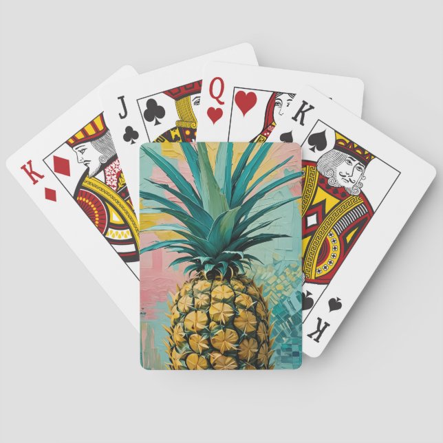 Pineapple Fusion Playing Cards (Back)