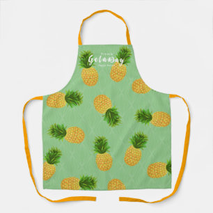 Pineapple Green Apron