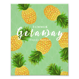 Pineapple Green Photo Print