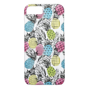 Pineapple Grunge Palms Case-Mate iPhone Case