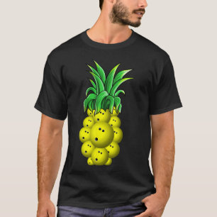 Pineapple Hawaiian Bowling T Shirt Aloha Beach Gif