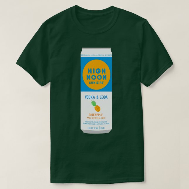 PINEAPPLE HIGH NOON T-Shirt (Design Front)
