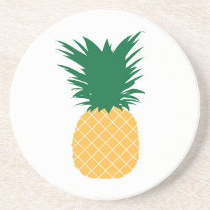 Pineapple icon coaster