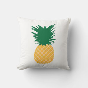 Pineapple icon throw pillow