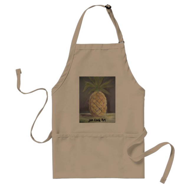 Pineapple, Jon Cook Art Standard Apron (Front)