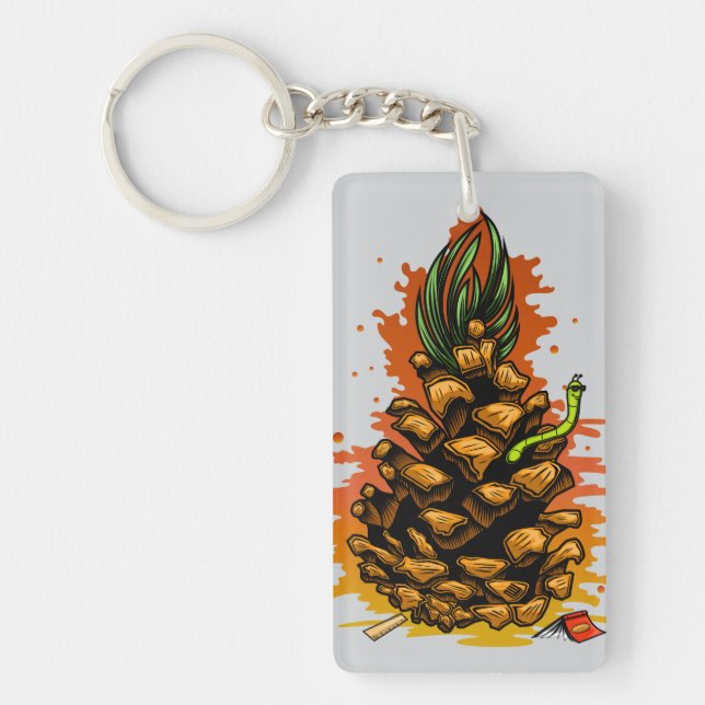 PineApple Keychain (Front)