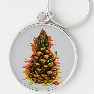 PineApple Keychain