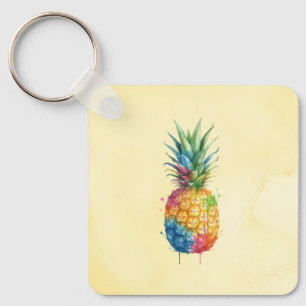 Pineapple Keychain