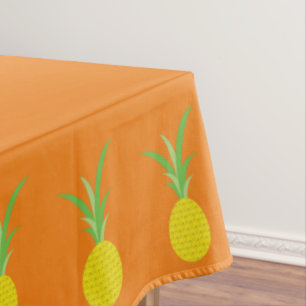 Pineapple Kid's Birthday Party Tablecloth