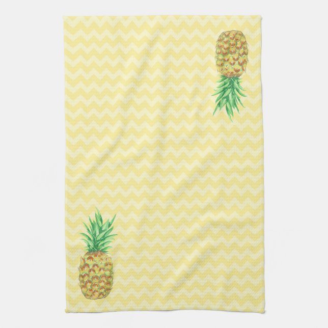 Pineapple Kitchen Towel (Vertical)