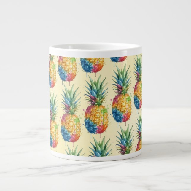 Pineapple Large Coffee Mug (Front)
