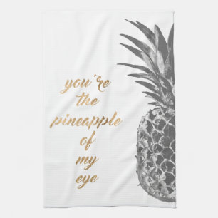 Pineapple Life II Kitchen Towel