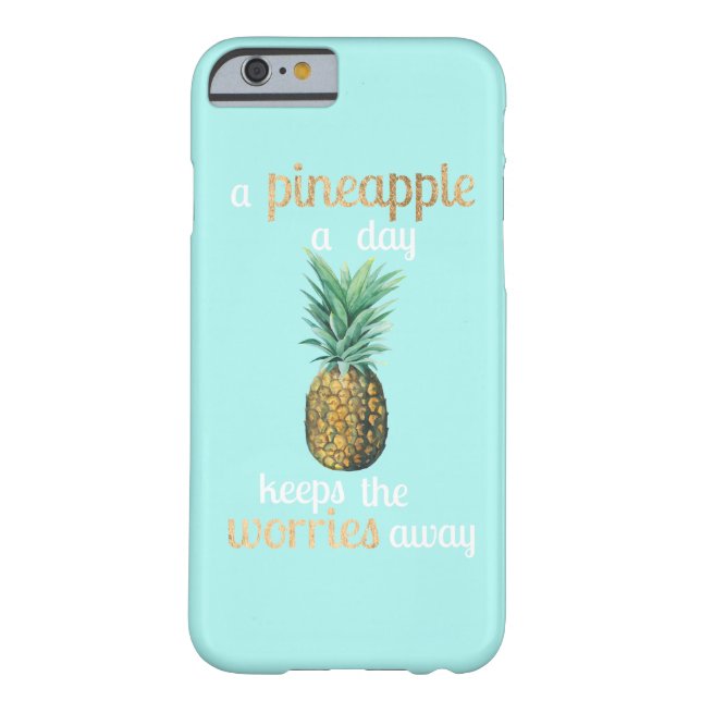 Pineapple Life Quote Case-Mate iPhone Case (Back)