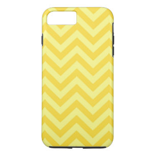 Pineapple, Lt Yellow Large Chevron ZigZag Pattern iPhone 8 Plus/7 Plus Case