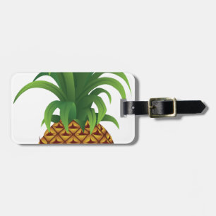 Pineapple Luggage Tag