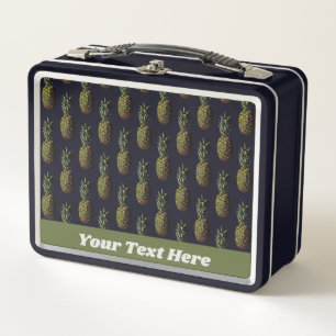 Pineapple Lunch Box - Optional Personalization