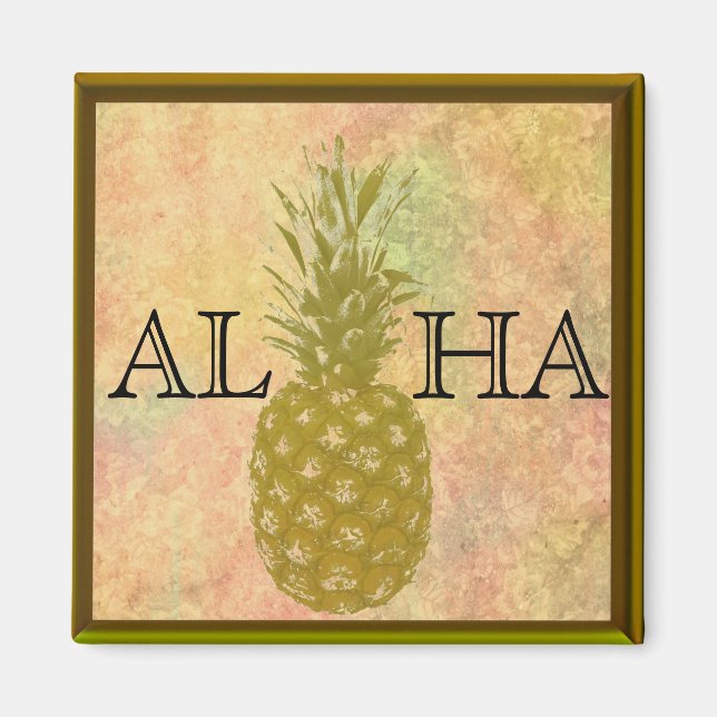 Pineapple Magnet (Front)