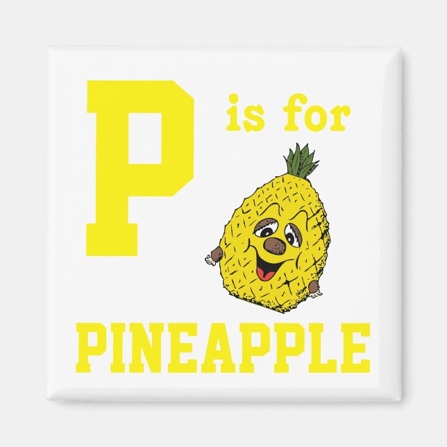 Pineapple Magnet (Front)