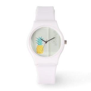 Pineapple Meets Plaid Watch
