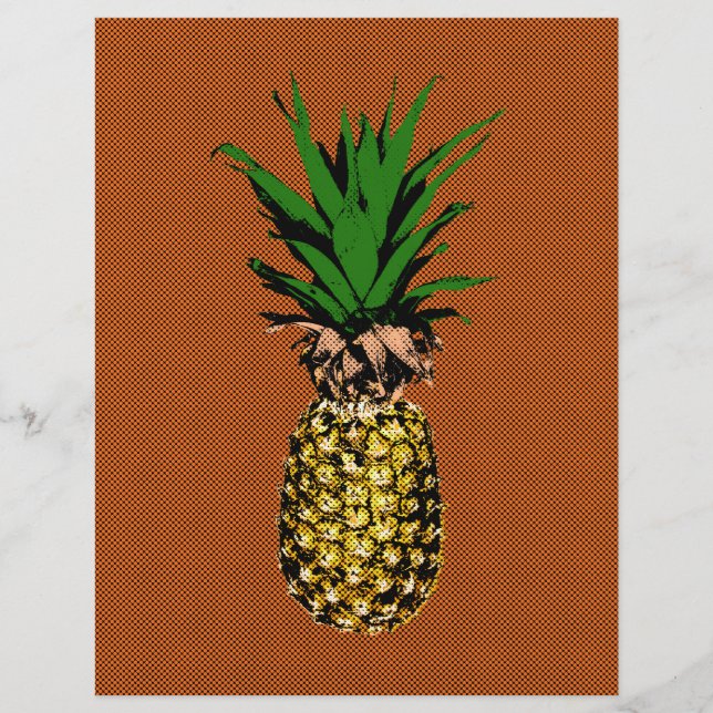 Pineapple Newsprint (Front)