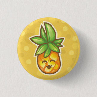 Pineapple^o^ 1 Inch Round Button
