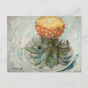 Pineapple on a Plate Tadeusz Makowski Postcard