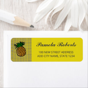 Pineapple on block pattern