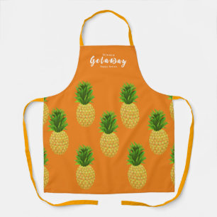 Pineapple Orange Apron
