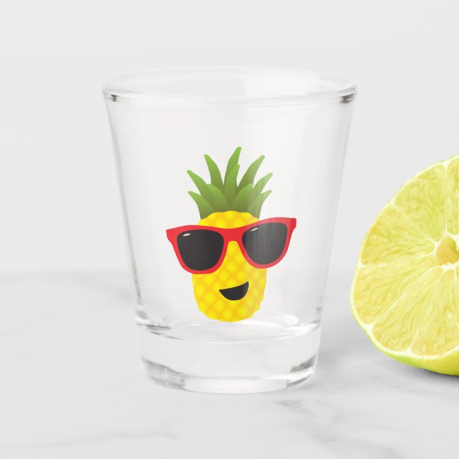 Pineapple Pal Shot Glass (Front)